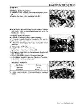 2003 Kawasaki JetSki 800 SX-R Factory service manual, Page 215