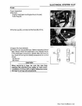 2003 Kawasaki JetSki 800 SX-R Factory service manual, Page 219