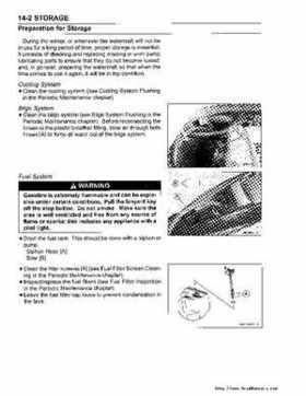 2003 Kawasaki JetSki 800 SX-R Factory service manual, Page 221
