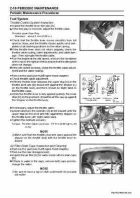 2004-2005 Kawasaki STX-15F Jet Ski Factory Service Manual., Page 29