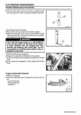 2004-2005 Kawasaki STX-15F Jet Ski Factory Service Manual., Page 31