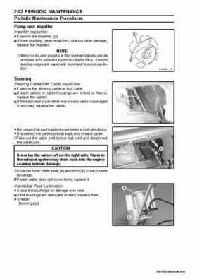 2004-2005 Kawasaki STX-15F Jet Ski Factory Service Manual., Page 41