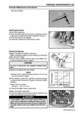 2004-2005 Kawasaki STX-15F Jet Ski Factory Service Manual., Page 42
