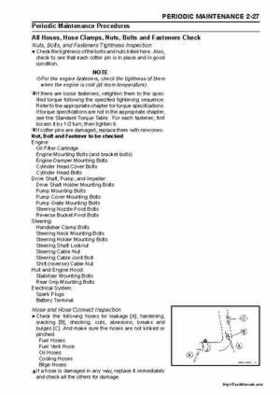 2004-2005 Kawasaki STX-15F Jet Ski Factory Service Manual., Page 46