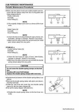 2004-2005 Kawasaki STX-15F Jet Ski Factory Service Manual., Page 47