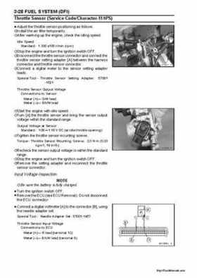 2004-2005 Kawasaki STX-15F Jet Ski Factory Service Manual., Page 76