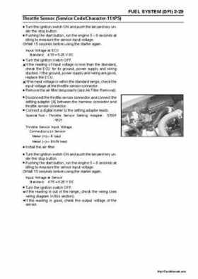 2004-2005 Kawasaki STX-15F Jet Ski Factory Service Manual., Page 77