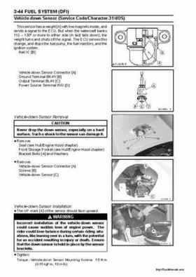 2004-2005 Kawasaki STX-15F Jet Ski Factory Service Manual., Page 92