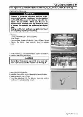 2004-2005 Kawasaki STX-15F Jet Ski Factory Service Manual., Page 95