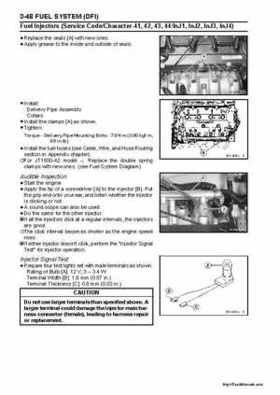 2004-2005 Kawasaki STX-15F Jet Ski Factory Service Manual., Page 96