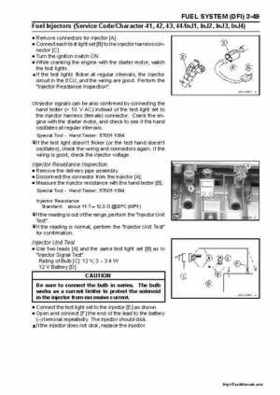 2004-2005 Kawasaki STX-15F Jet Ski Factory Service Manual., Page 97