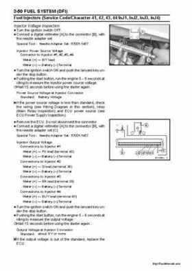 2004-2005 Kawasaki STX-15F Jet Ski Factory Service Manual., Page 98
