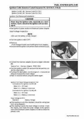 2004-2005 Kawasaki STX-15F Jet Ski Factory Service Manual., Page 101
