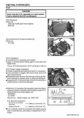 2004-2005 Kawasaki STX-15F Jet Ski Factory Service Manual., Page 108