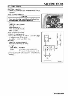 2004-2005 Kawasaki STX-15F Jet Ski Factory Service Manual., Page 111