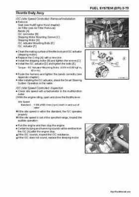 2004-2005 Kawasaki STX-15F Jet Ski Factory Service Manual., Page 121
