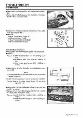 2004-2005 Kawasaki STX-15F Jet Ski Factory Service Manual., Page 124