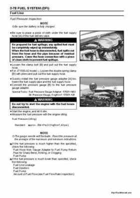 2004-2005 Kawasaki STX-15F Jet Ski Factory Service Manual., Page 126