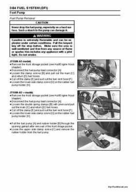 2004-2005 Kawasaki STX-15F Jet Ski Factory Service Manual., Page 132