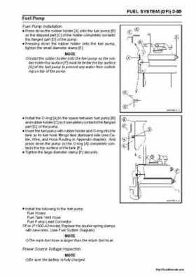 2004-2005 Kawasaki STX-15F Jet Ski Factory Service Manual., Page 133