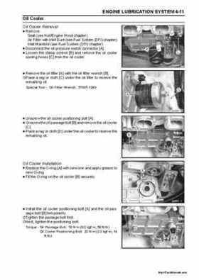 2004-2005 Kawasaki STX-15F Jet Ski Factory Service Manual., Page 149