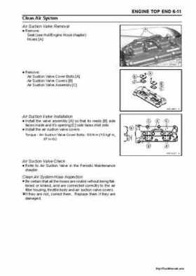 2004-2005 Kawasaki STX-15F Jet Ski Factory Service Manual., Page 182