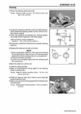 2004-2005 Kawasaki STX-15F Jet Ski Factory Service Manual., Page 291