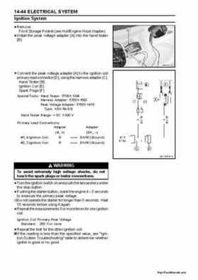 2004-2005 Kawasaki STX-15F Jet Ski Factory Service Manual., Page 359