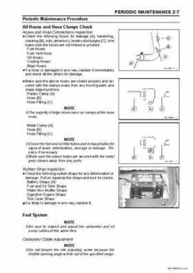 2004-2006 Kawasaki 900 STX Jet Ski Service Manual, Page 27