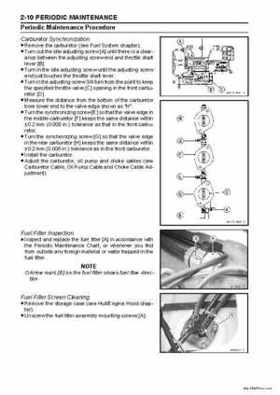 2004-2006 Kawasaki 900 STX Jet Ski Service Manual, Page 30