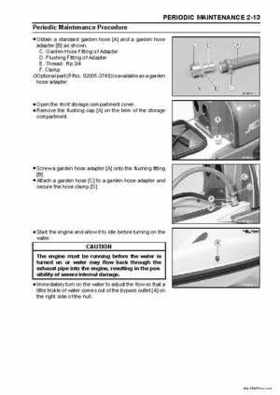2004-2006 Kawasaki 900 STX Jet Ski Service Manual, Page 33