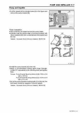 2004-2006 Kawasaki 900 STX Jet Ski Service Manual, Page 130