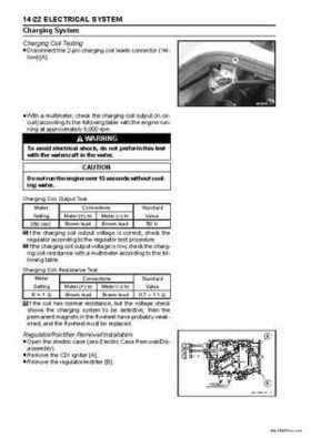 2004-2006 Kawasaki 900 STX Jet Ski Service Manual, Page 188