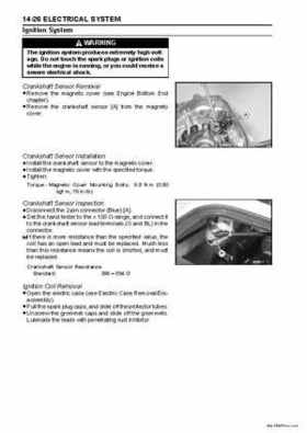 2004-2006 Kawasaki 900 STX Jet Ski Service Manual, Page 192