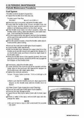 2005 Kawasaki STx-12F Jet Ski Factory Service Manual., Page 29