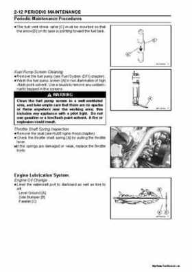 2005 Kawasaki STx-12F Jet Ski Factory Service Manual., Page 31