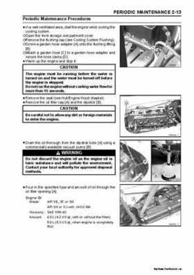 2005 Kawasaki STx-12F Jet Ski Factory Service Manual., Page 32