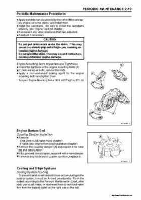 2005 Kawasaki STx-12F Jet Ski Factory Service Manual., Page 38