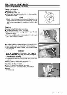 2005 Kawasaki STx-12F Jet Ski Factory Service Manual., Page 41