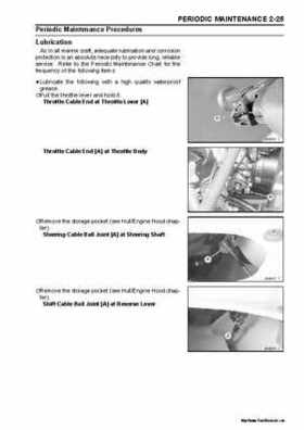 2005 Kawasaki STx-12F Jet Ski Factory Service Manual., Page 44