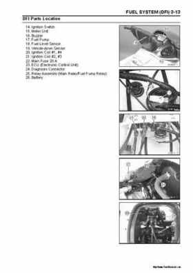 2005 Kawasaki STx-12F Jet Ski Factory Service Manual., Page 61