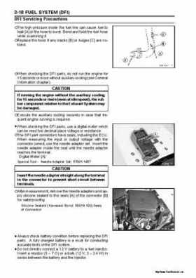 2005 Kawasaki STx-12F Jet Ski Factory Service Manual., Page 66