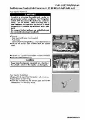 2005 Kawasaki STx-12F Jet Ski Factory Service Manual., Page 93