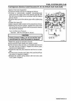 2005 Kawasaki STx-12F Jet Ski Factory Service Manual., Page 97