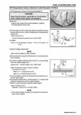 2005 Kawasaki STx-12F Jet Ski Factory Service Manual., Page 103