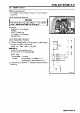 2005 Kawasaki STx-12F Jet Ski Factory Service Manual., Page 109