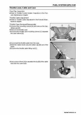 2005 Kawasaki STx-12F Jet Ski Factory Service Manual., Page 111