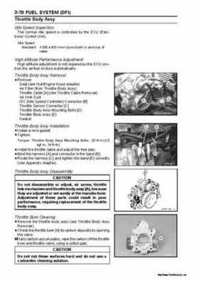 2005 Kawasaki STx-12F Jet Ski Factory Service Manual., Page 118
