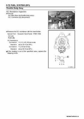 2005 Kawasaki STx-12F Jet Ski Factory Service Manual., Page 120