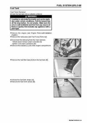 2005 Kawasaki STx-12F Jet Ski Factory Service Manual., Page 133